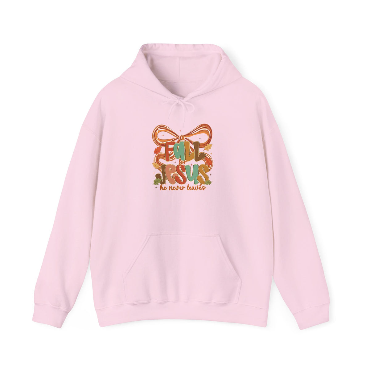 Fall for JESUS hooded sweatshirt