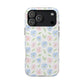 Blue and Pink flowers Iphone Case