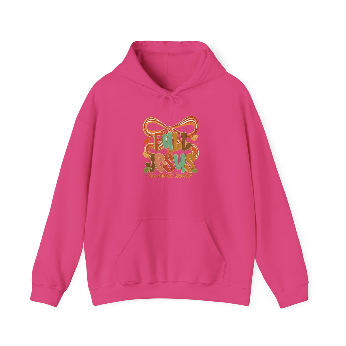 Fall for JESUS hooded sweatshirt