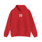 Berry bow hooded sweatshirt
