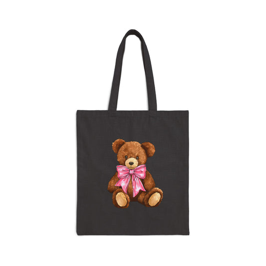 Teddy Cotton Tote Bag