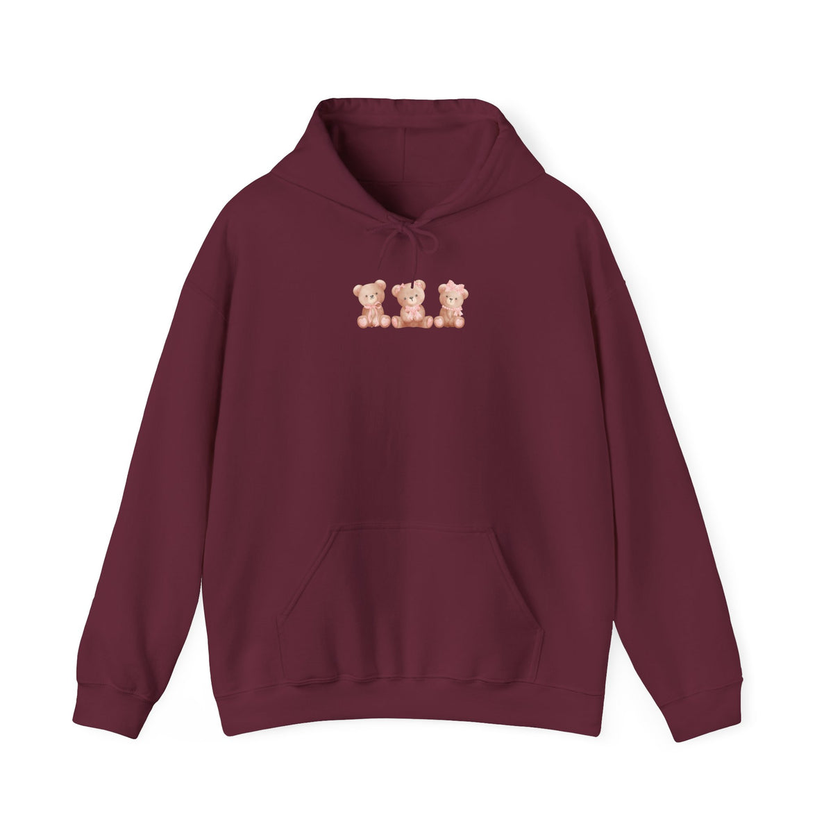 Teddy bears hooded sweatshirt