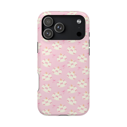 Pink pumpkin Iphone Case