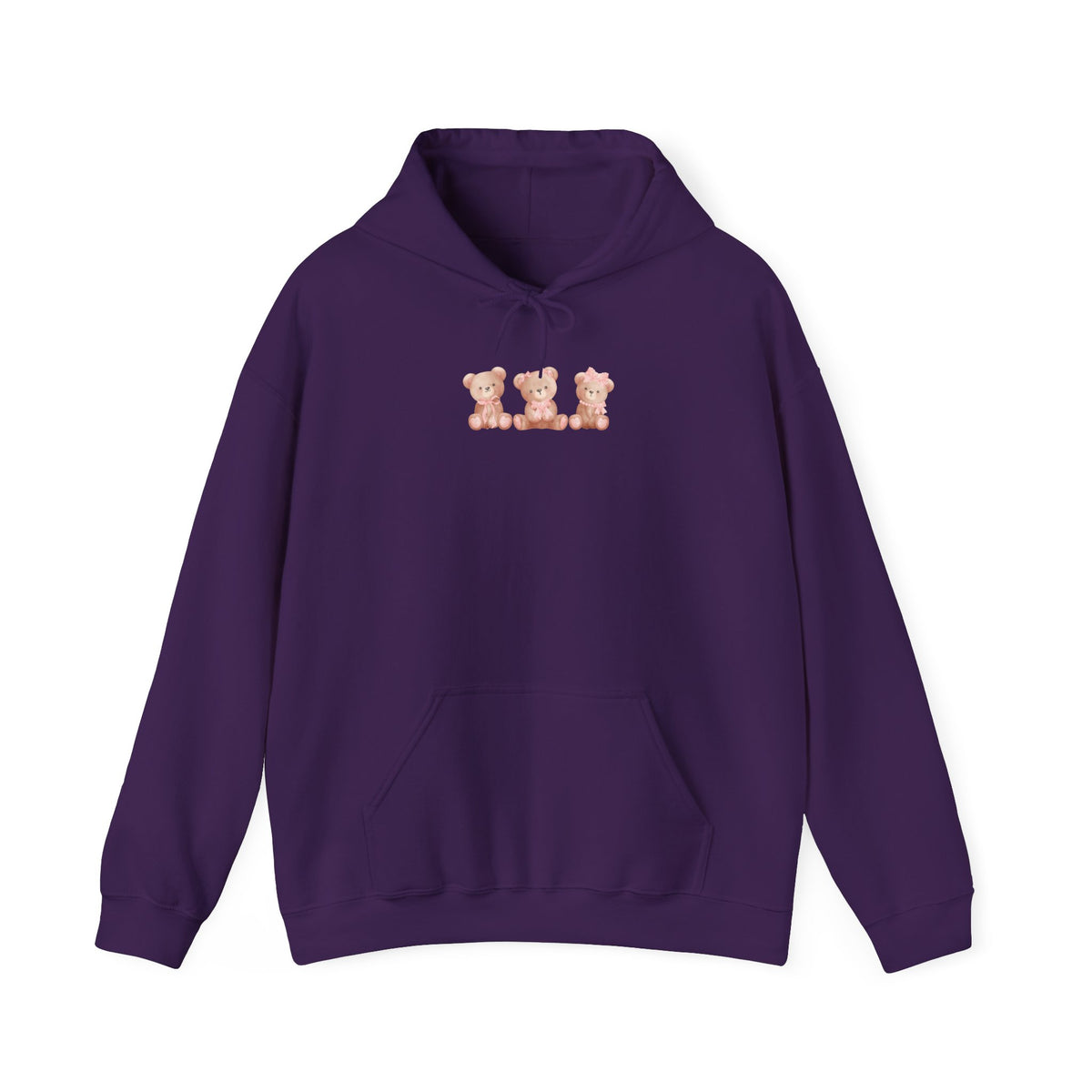 Teddy bears hooded sweatshirt
