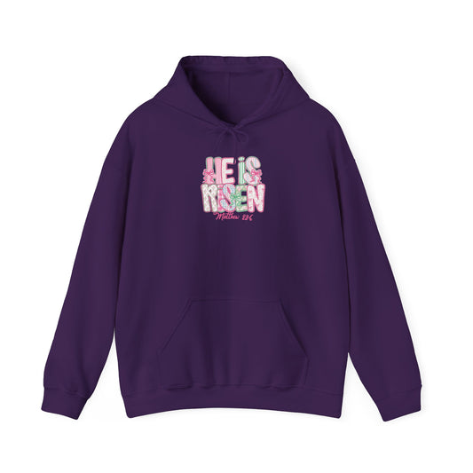 He is RISEN hooded sweatshirt
