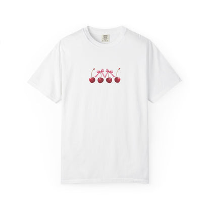 Cherry Bows Short Sleeve