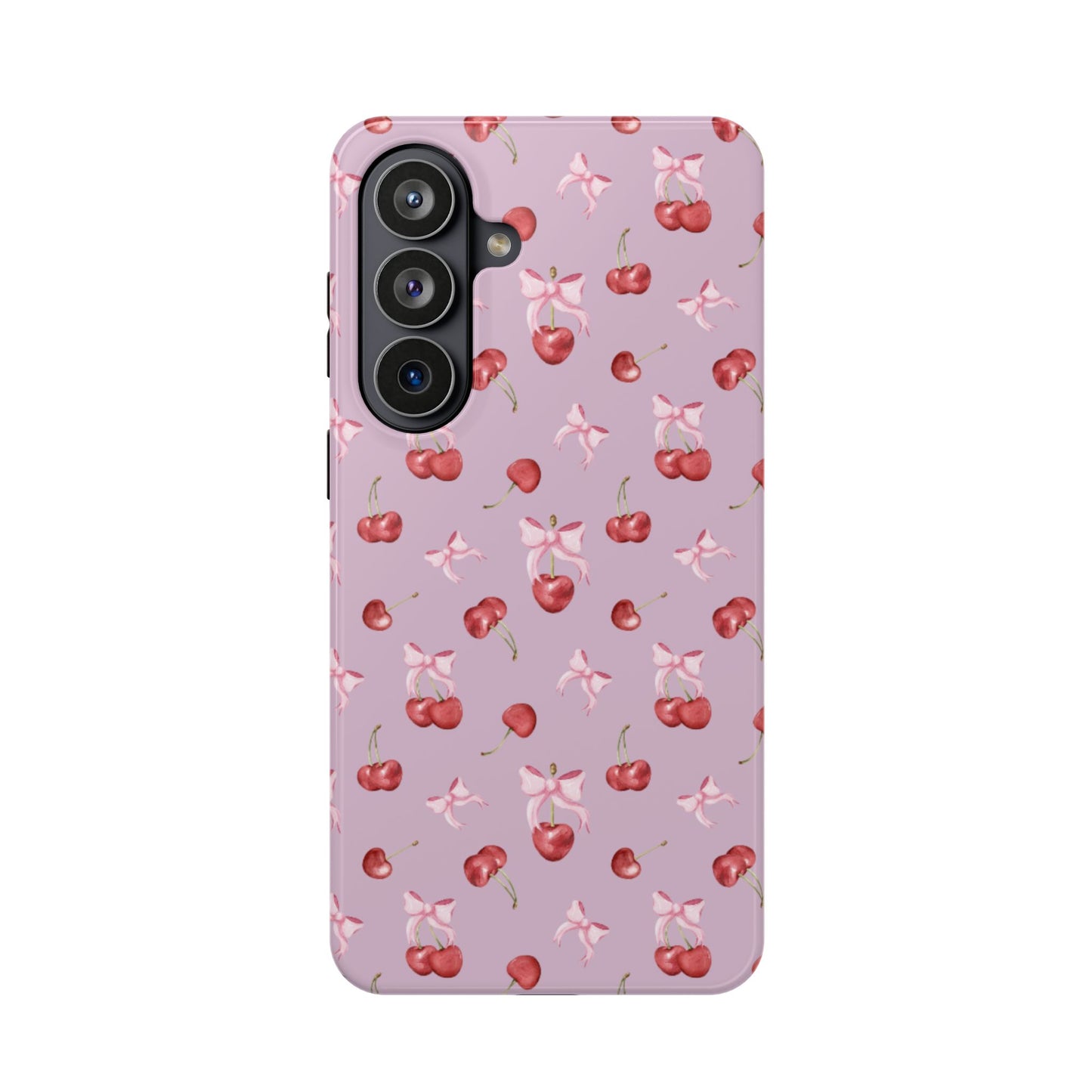 Violet Cherry Samsung Case