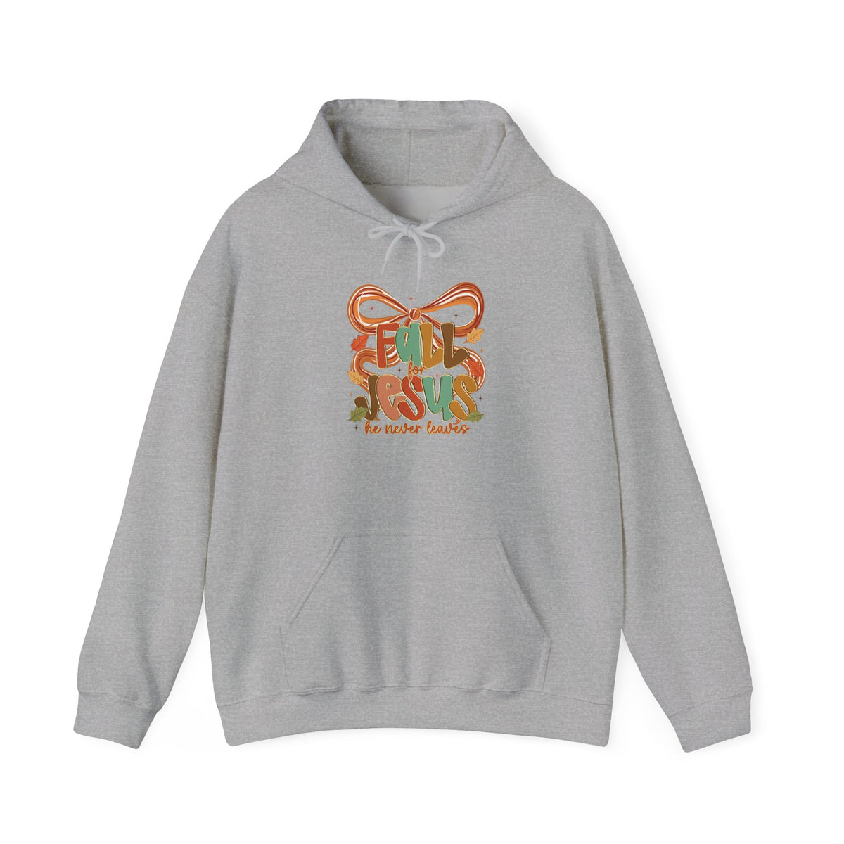 Fall for JESUS hooded sweatshirt