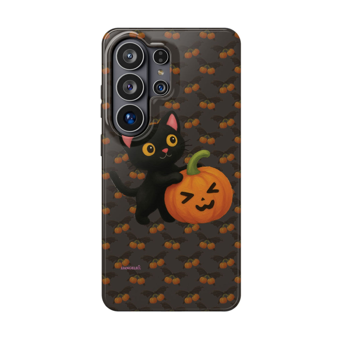 Cat and Pumpkin Samsung Case