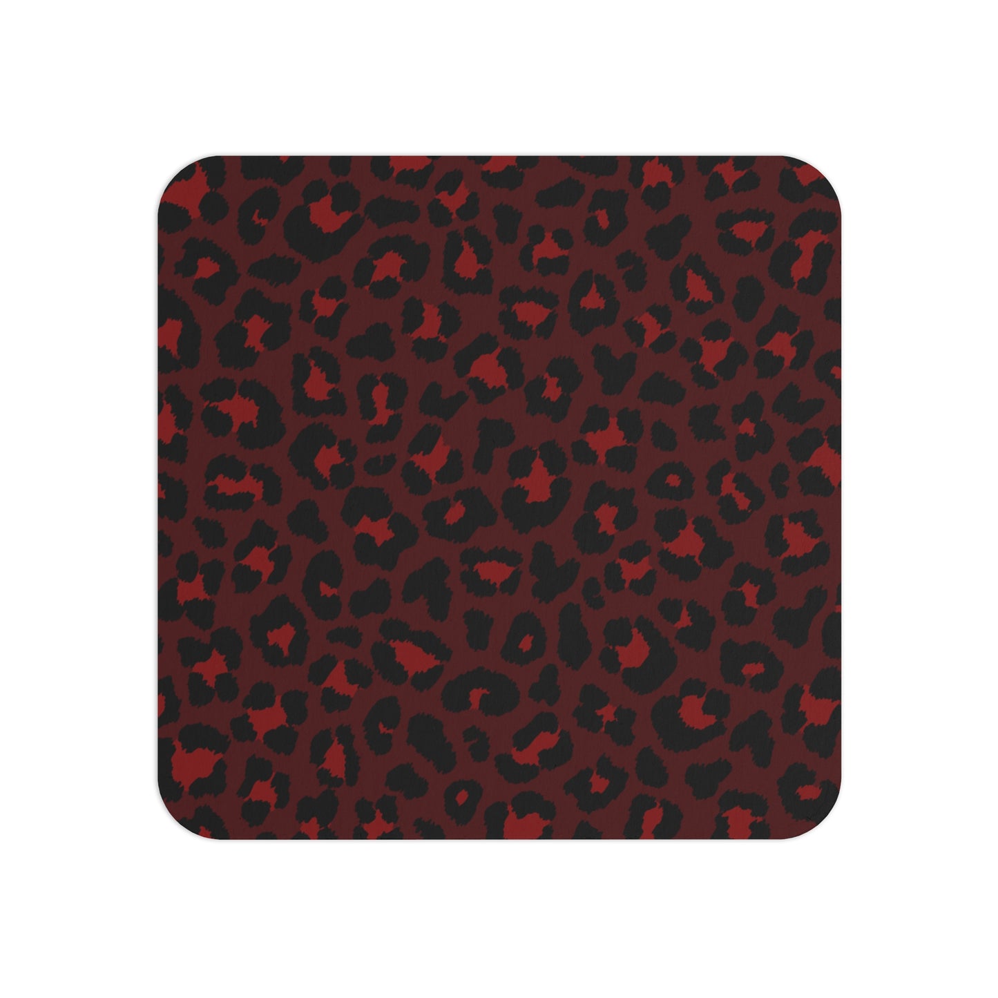 Red Print Coasters (2)