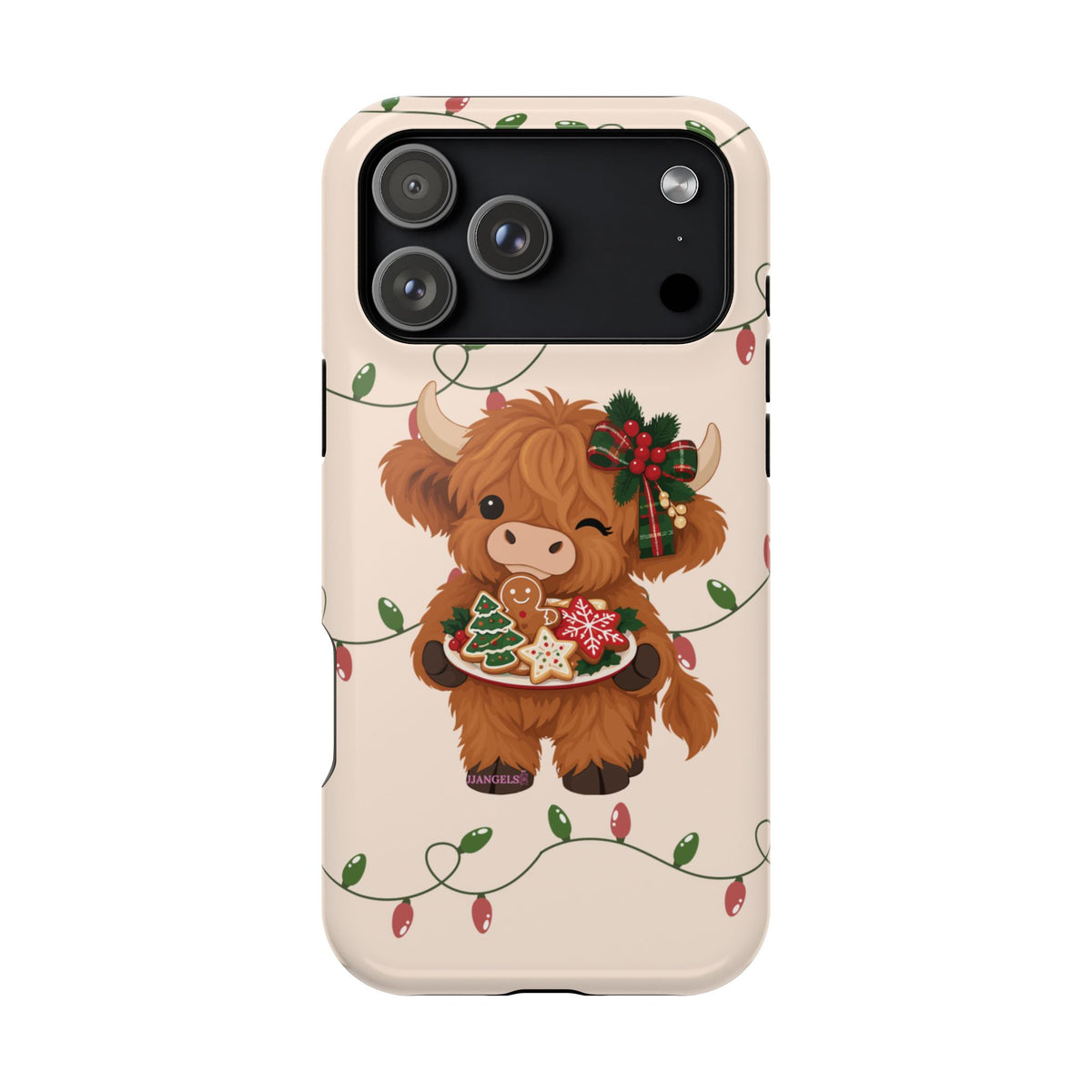 Highland cow Iphone Case
