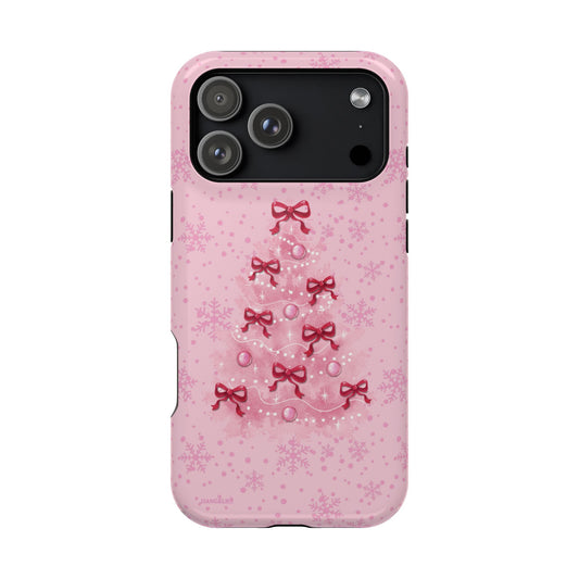Pink Christmas Iphone case