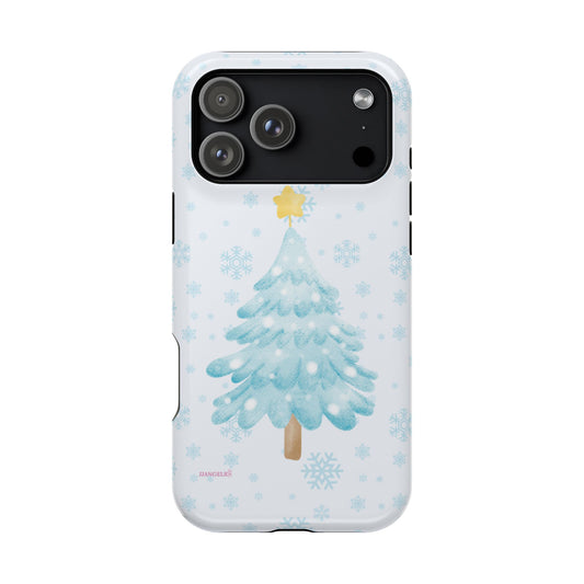 Blue Christmas Iphone case