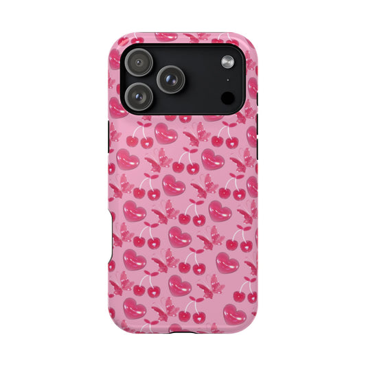 Pink and more Pink Iphone Case