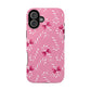 Pink Candy cane Iphone case