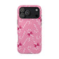 Pink Candy cane Iphone case