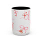 Snow and gingerbread mug
