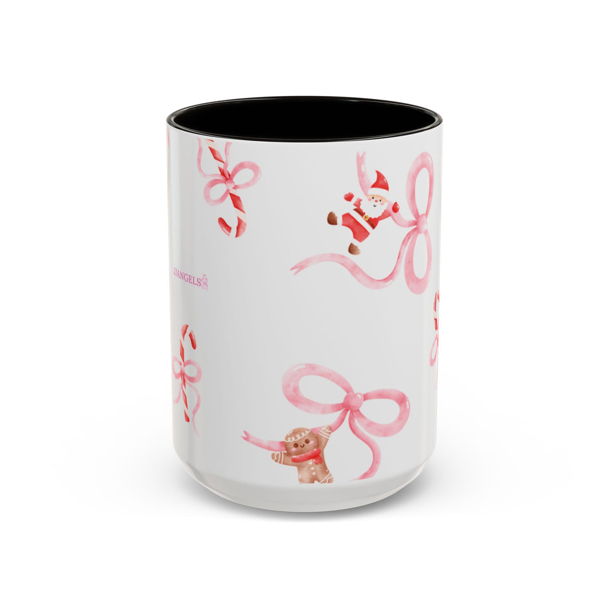 Snow and gingerbread mug