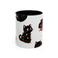 Christmas cats mug