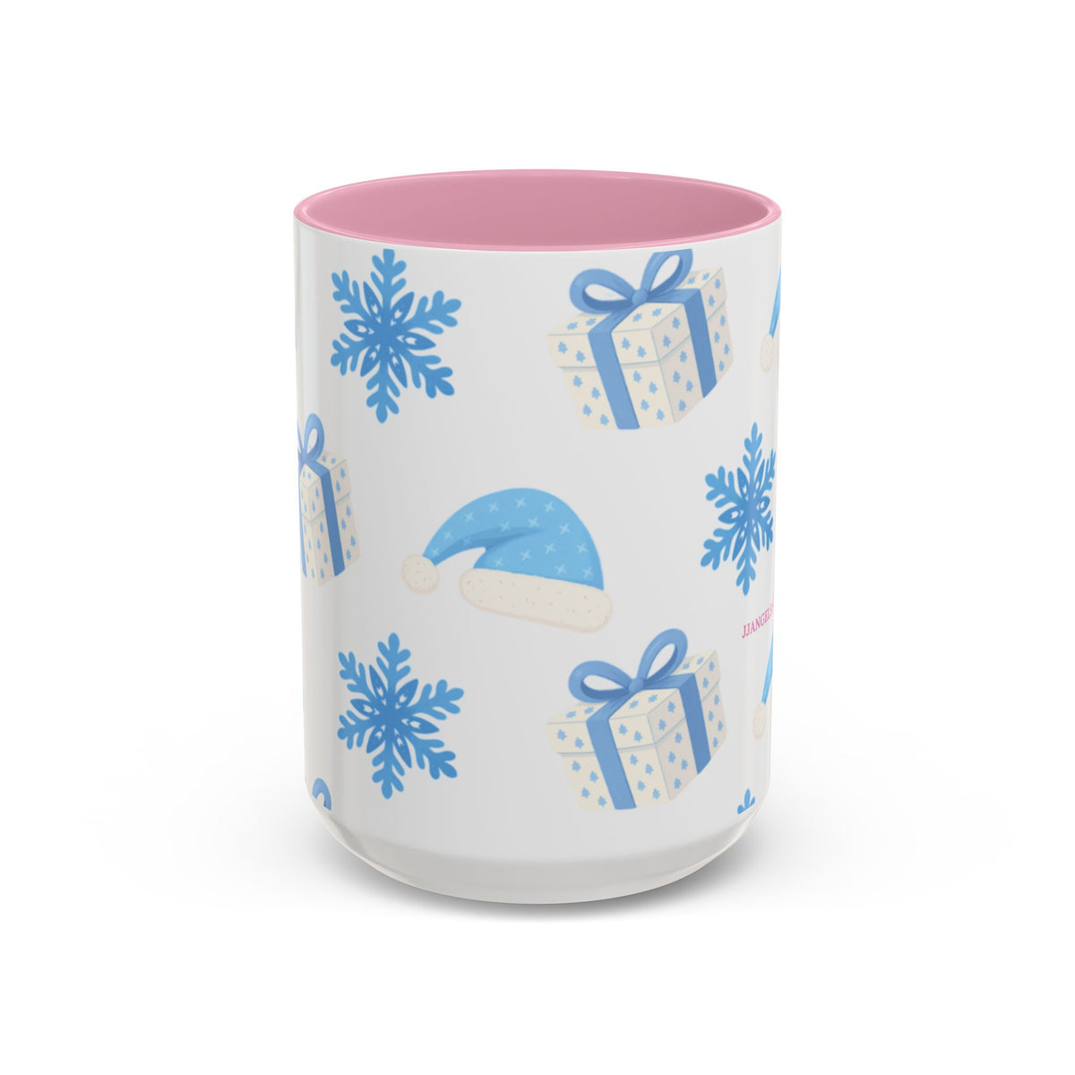 Blue gifts mug