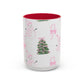 Snowman tree mug