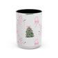 Snowman tree mug