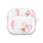Christmas bows AirPods case