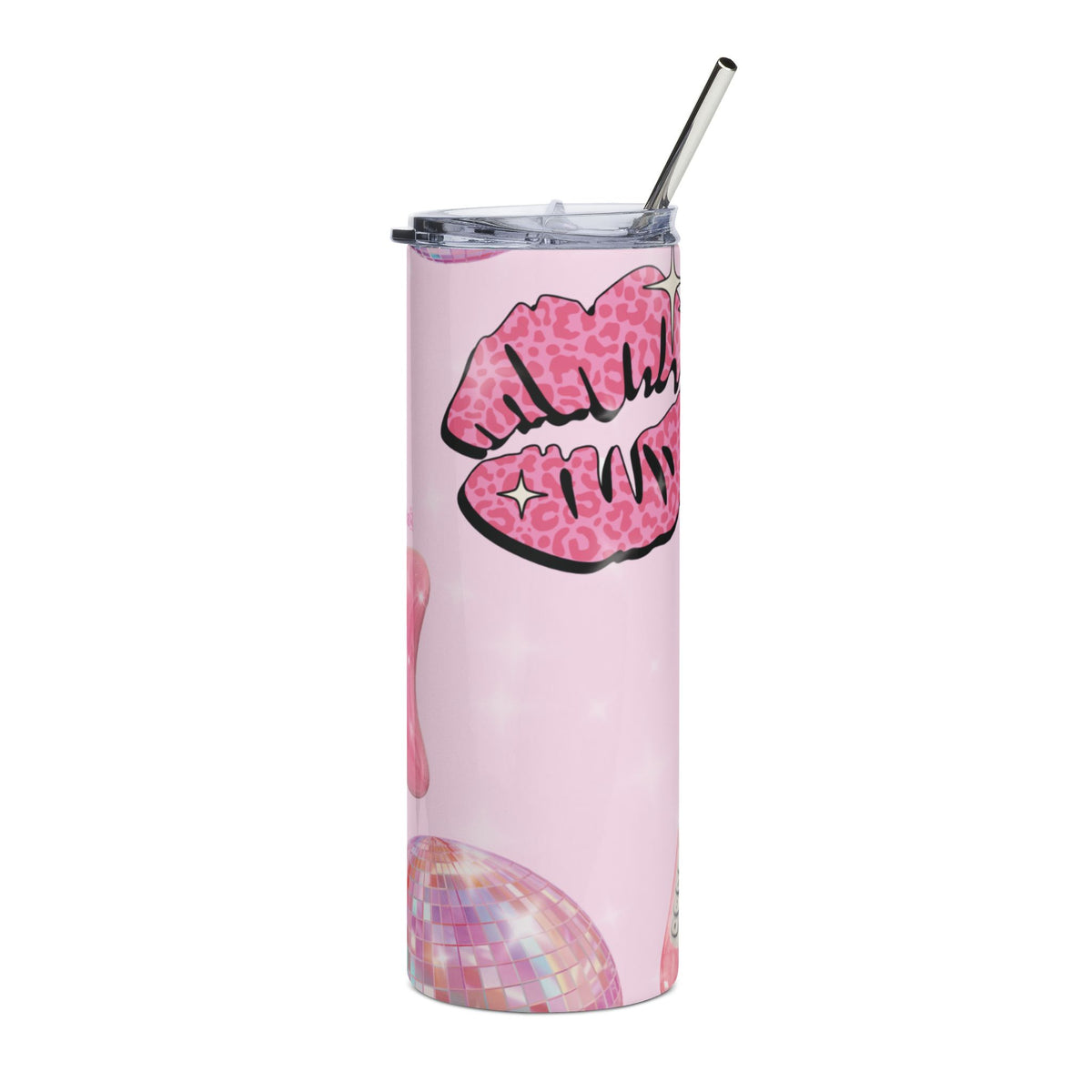 Lots of pink + free straw topper