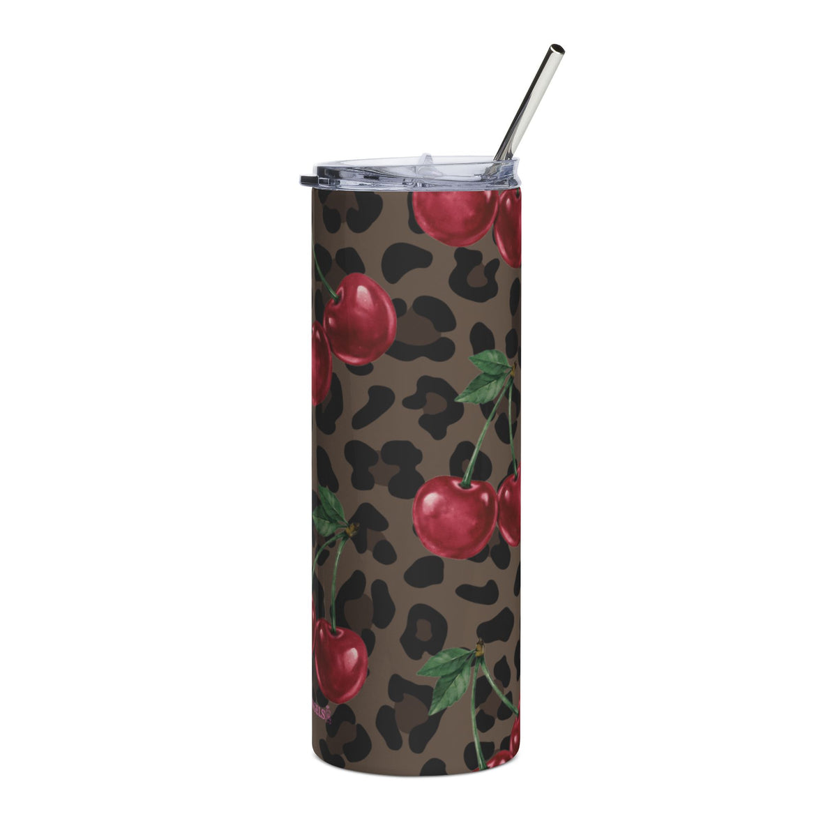 Print cherry + free straw topper