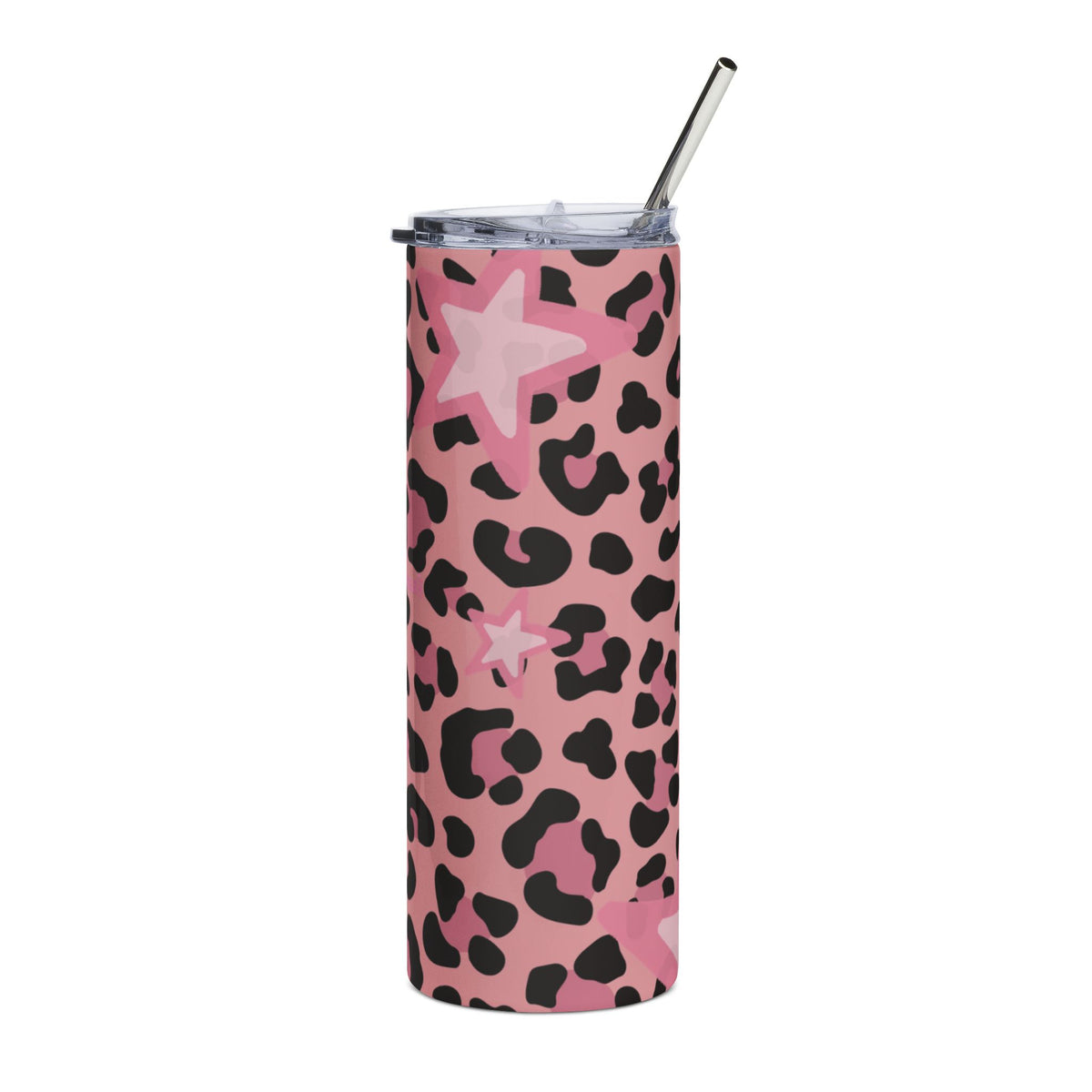 Star print + free straw topper
