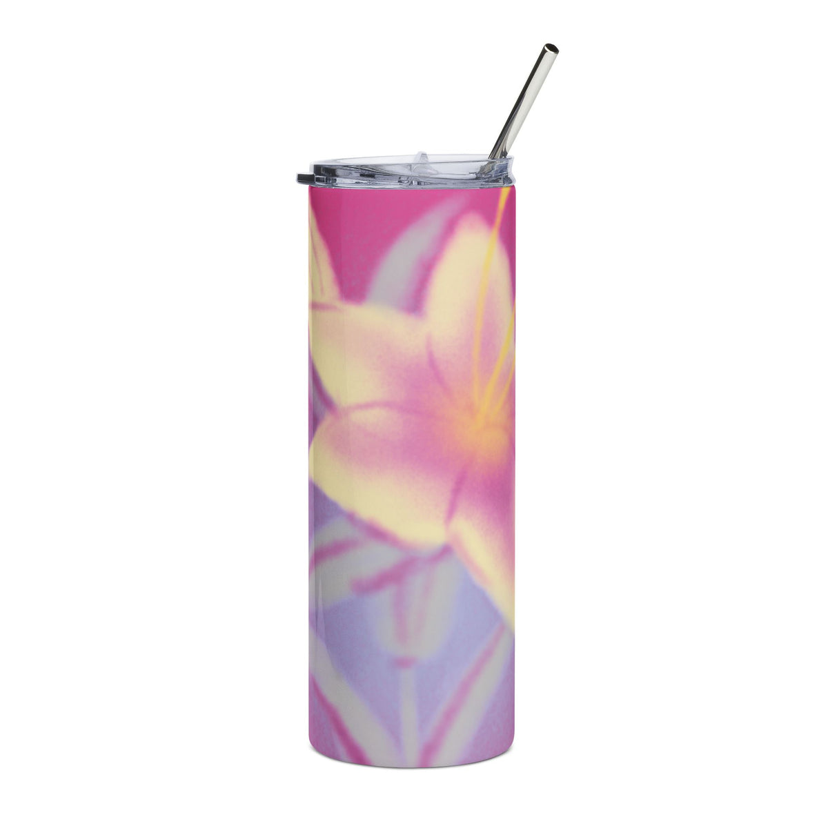 Lilies + free straw topper