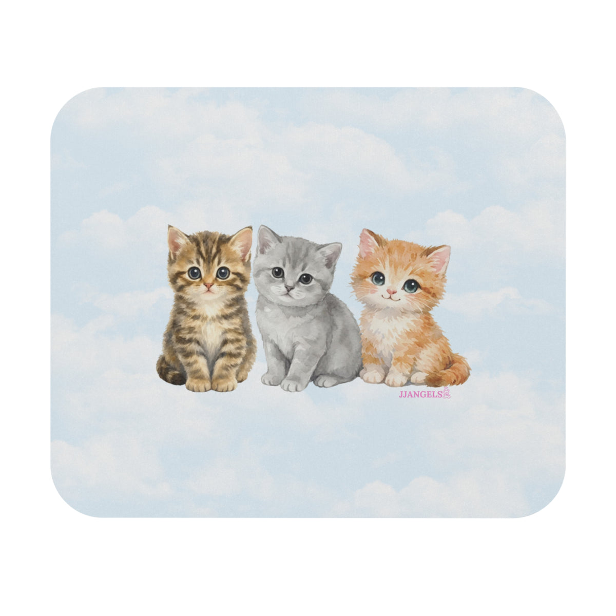 Cats on clouds Mouse Pad