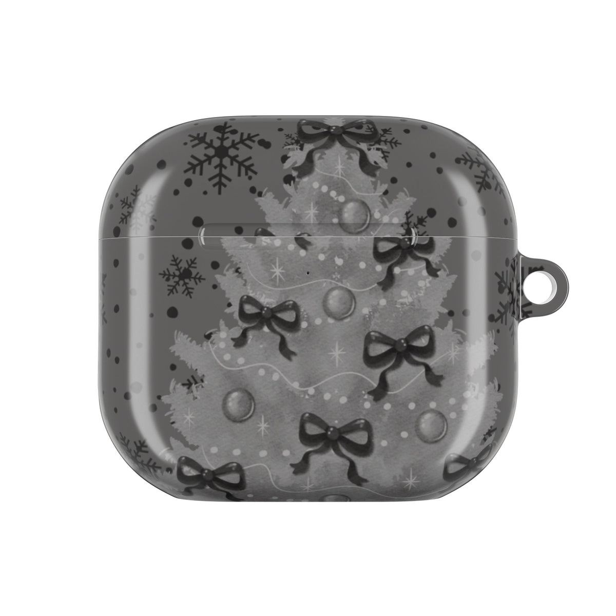 Black Christmas AirPods case