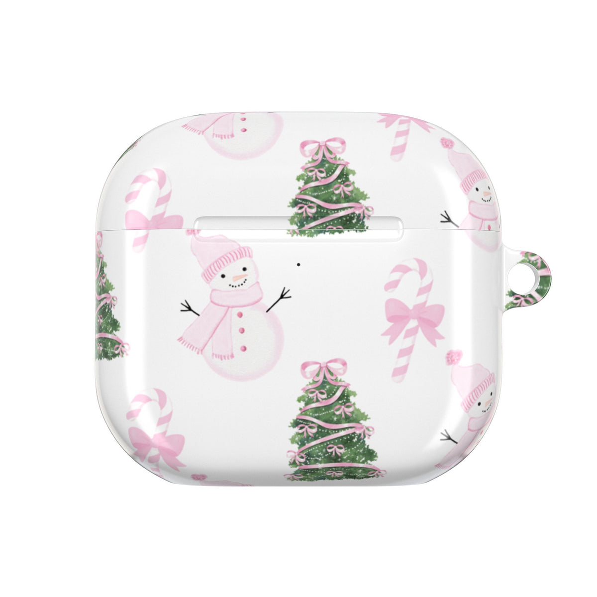 Snowman tree AirPods case