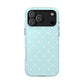 Teal dots Iphone Case