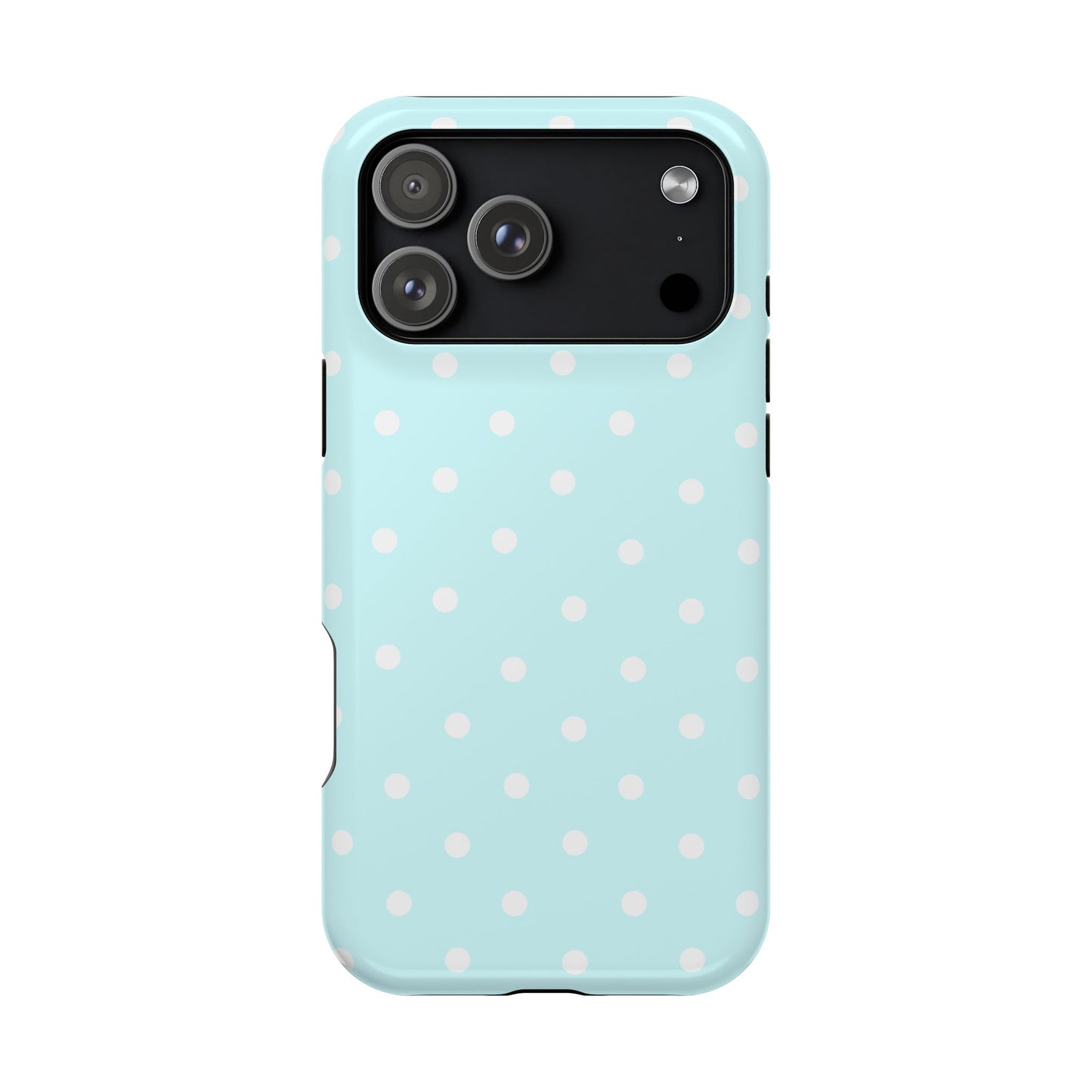 Teal dots Iphone Case