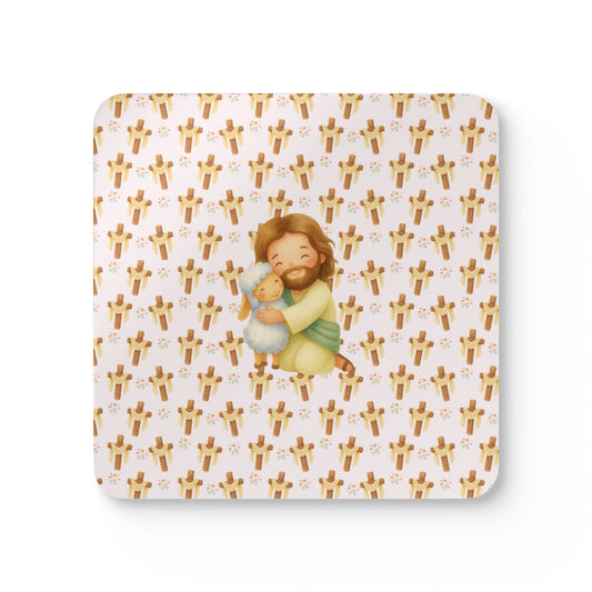 Jesus hugs Coasters (2)