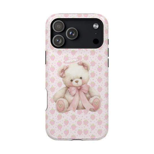 Berry Sparkle Bear Iphone Case