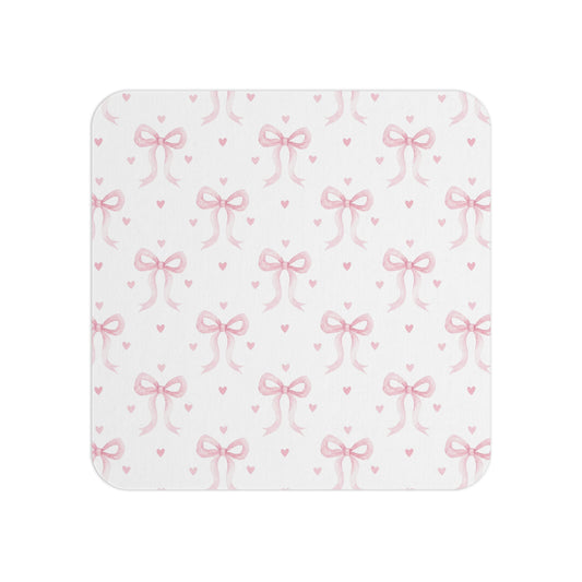 I heart bows Coasters (2pc)