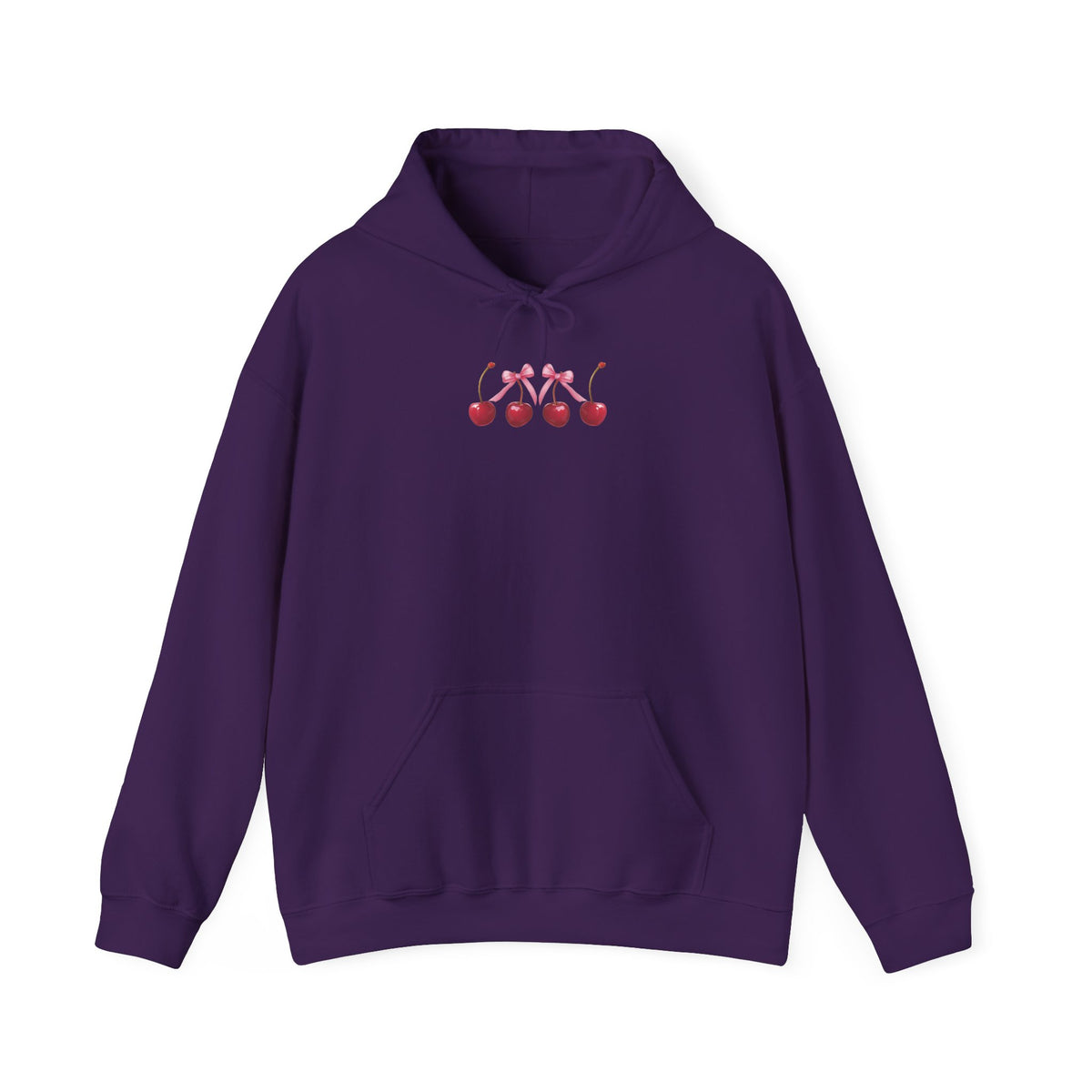 Cherry hooded sweatshirt