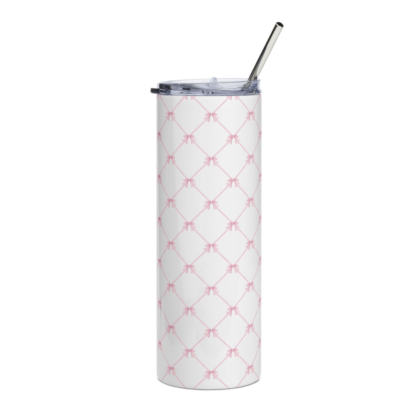 Bows and bows tumbler + free straw topper
