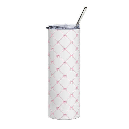 Bows and bows tumbler + free straw topper