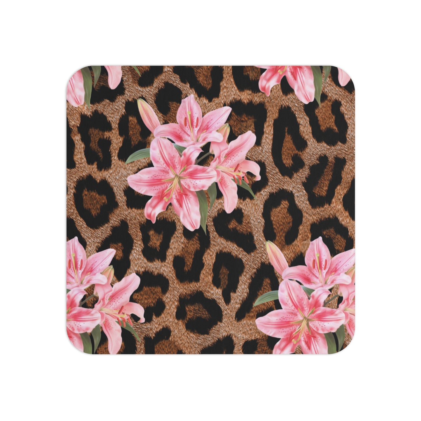 Lilies Print Coasters (2pc)