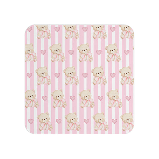 Teddy bears with love Coasters (2pc)