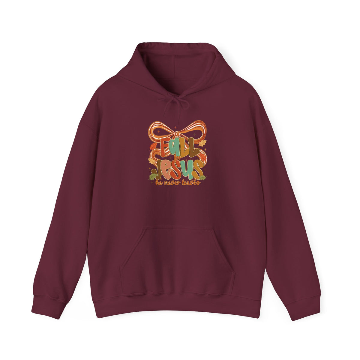 Fall for JESUS hooded sweatshirt