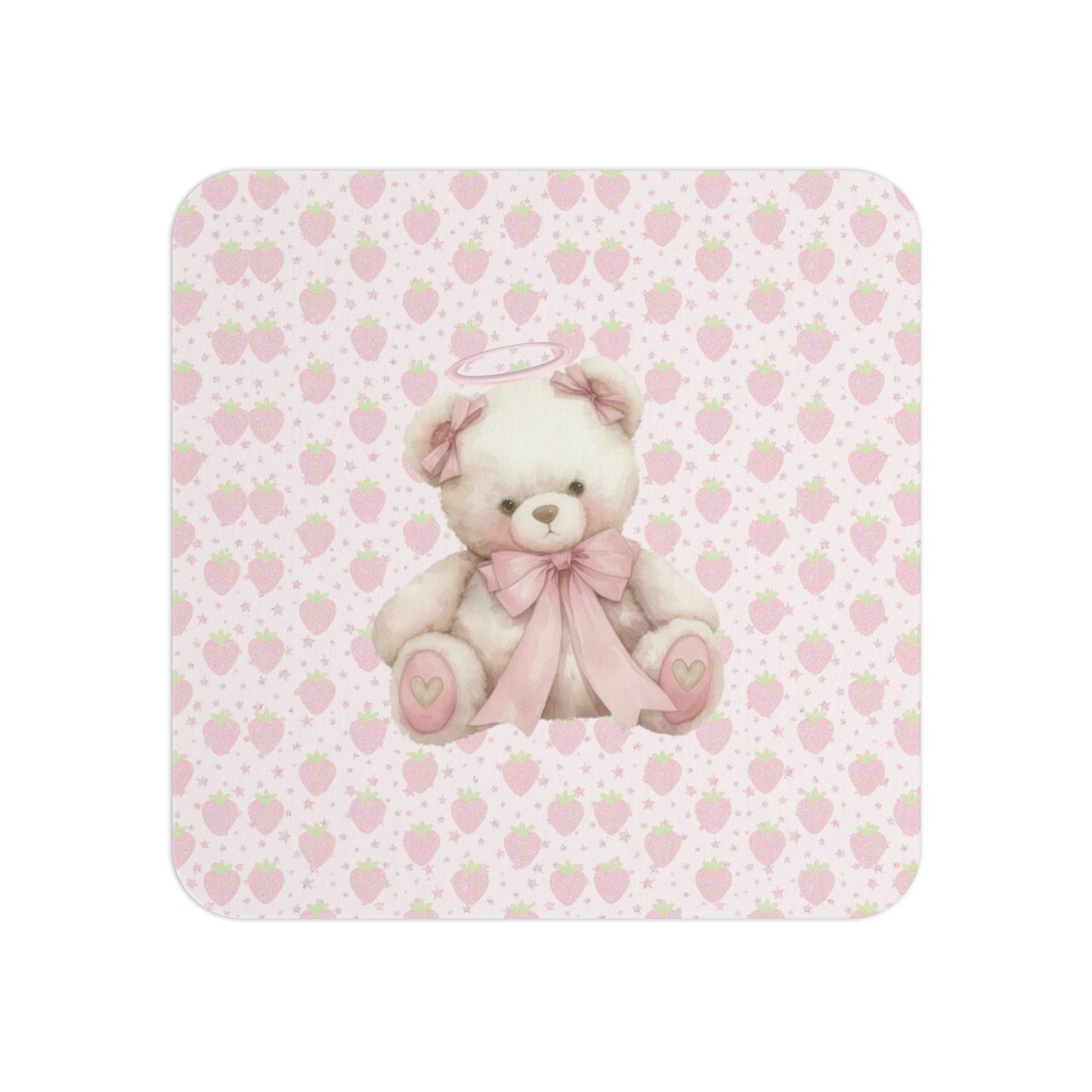 Berry Sparkle Bear Coasters (2pc)