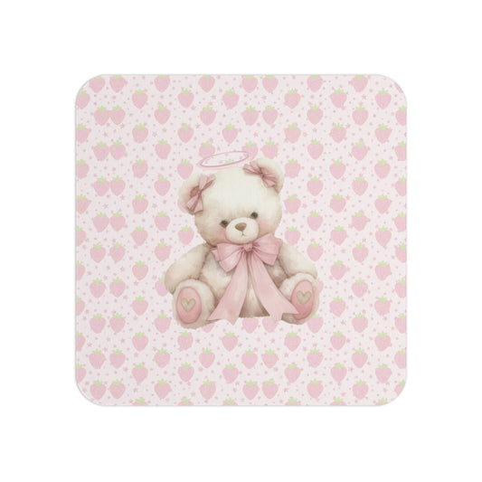 Berry Sparkle Bear Coasters (2pc)