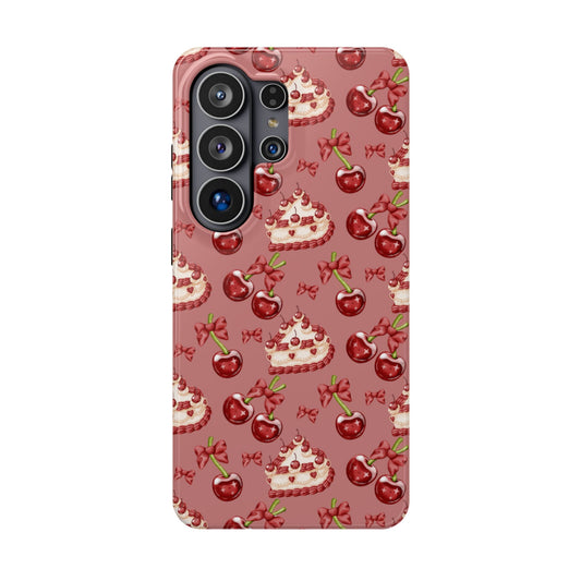 Cherry cake Samsung Case