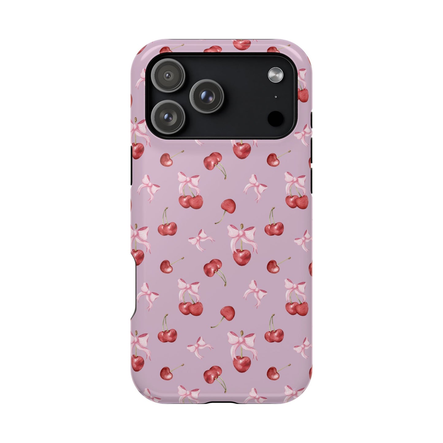 Cherry with bows Iphone Case