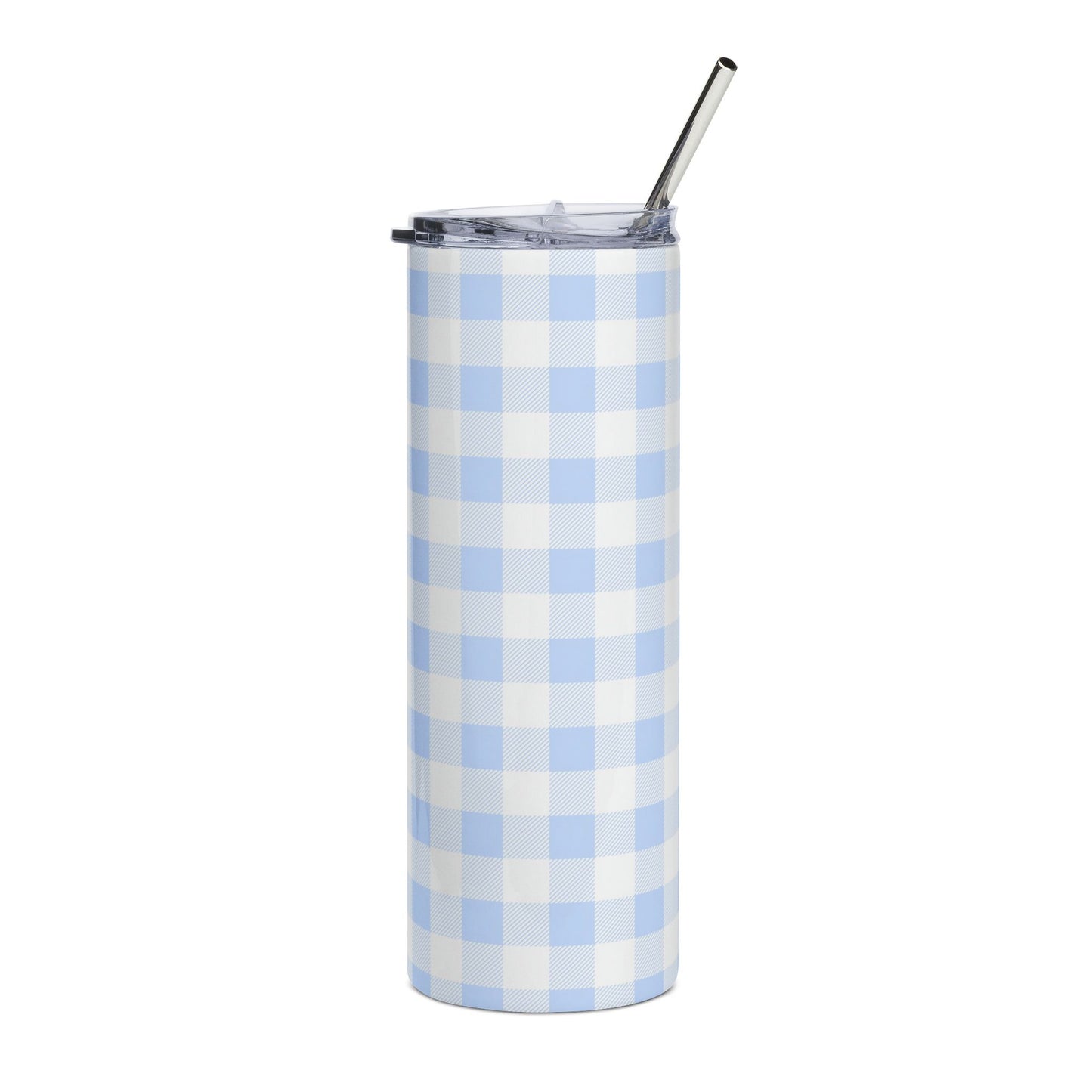 Blue + free straw topper